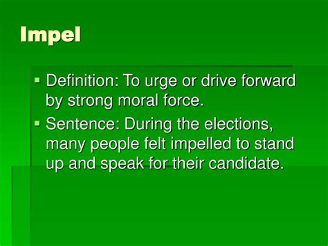 impel definition